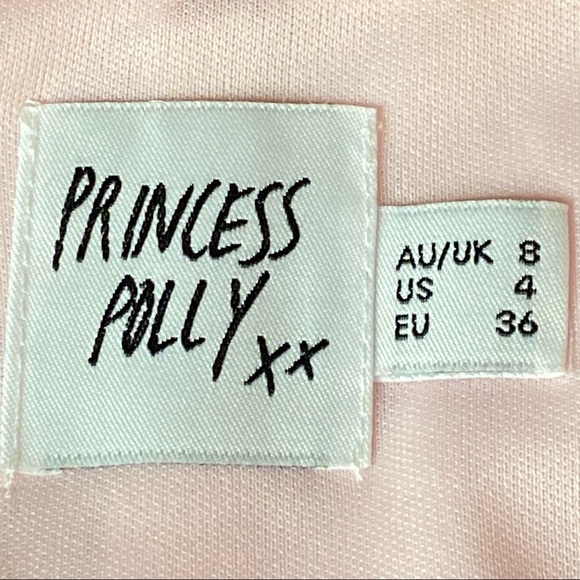 Princess Polly Mio Floral Strappy Mini Dress Pink Womens Size 4 - Picture 14 of 14